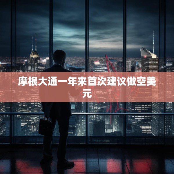 摩根大通一年来首次建议做空美元
