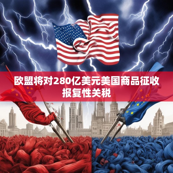 欧盟将对280亿美元美国商品征收报复性关税