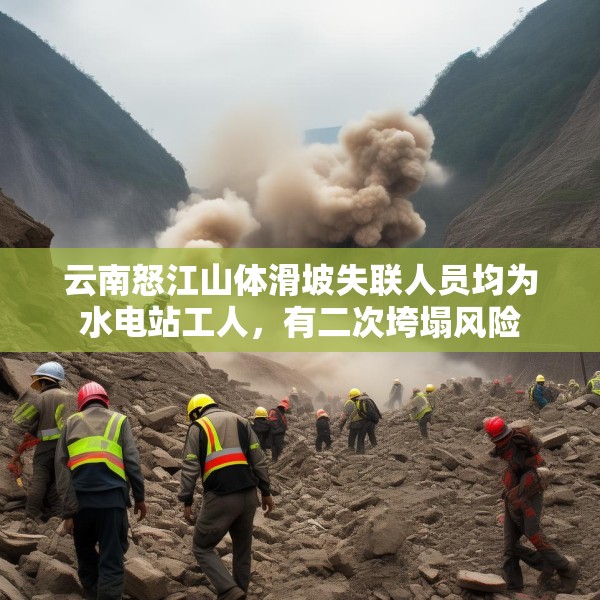 云南怒江山体滑坡失联人员均为水电站工人，有二次垮塌风险