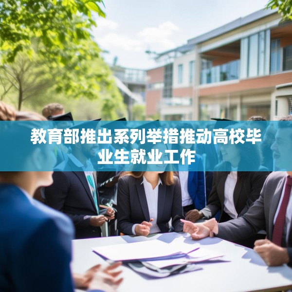 教育部推出系列举措推动高校毕业生就业工作