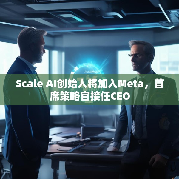 Scale AI创始人将加入Meta，首席策略官接任CEO
