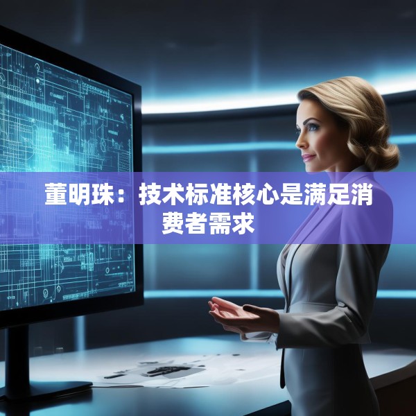 董明珠：技术标准核心是满足消费者需求