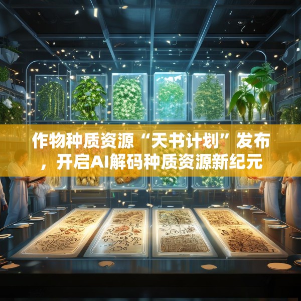 作物种质资源“天书计划”发布，开启AI解码种质资源新纪元