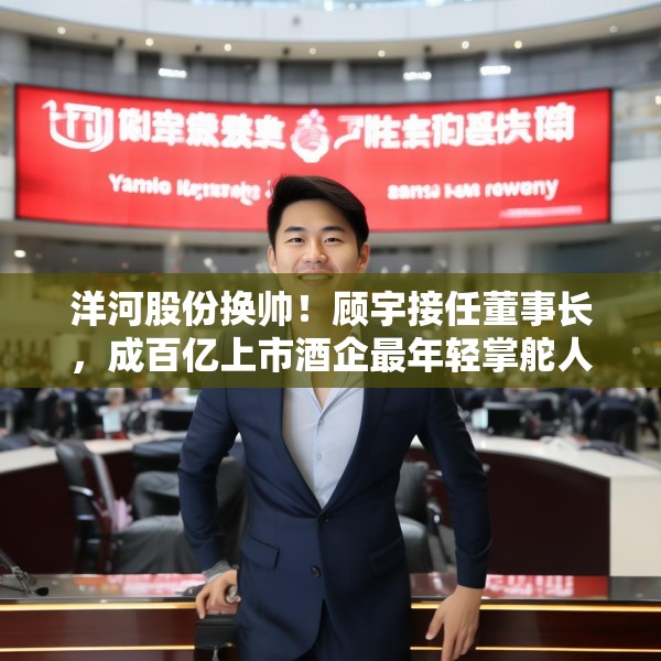 洋河股份换帅！顾宇接任董事长，成百亿上市酒企最年轻掌舵人