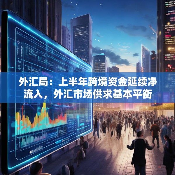 外汇局：上半年跨境资金延续净流入，外汇市场供求基本平衡